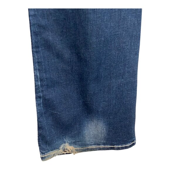 Rock Revival women’s 30” Meri Easy Boot jeans contrast stitching‎ western bottom - Picture 13 of 14